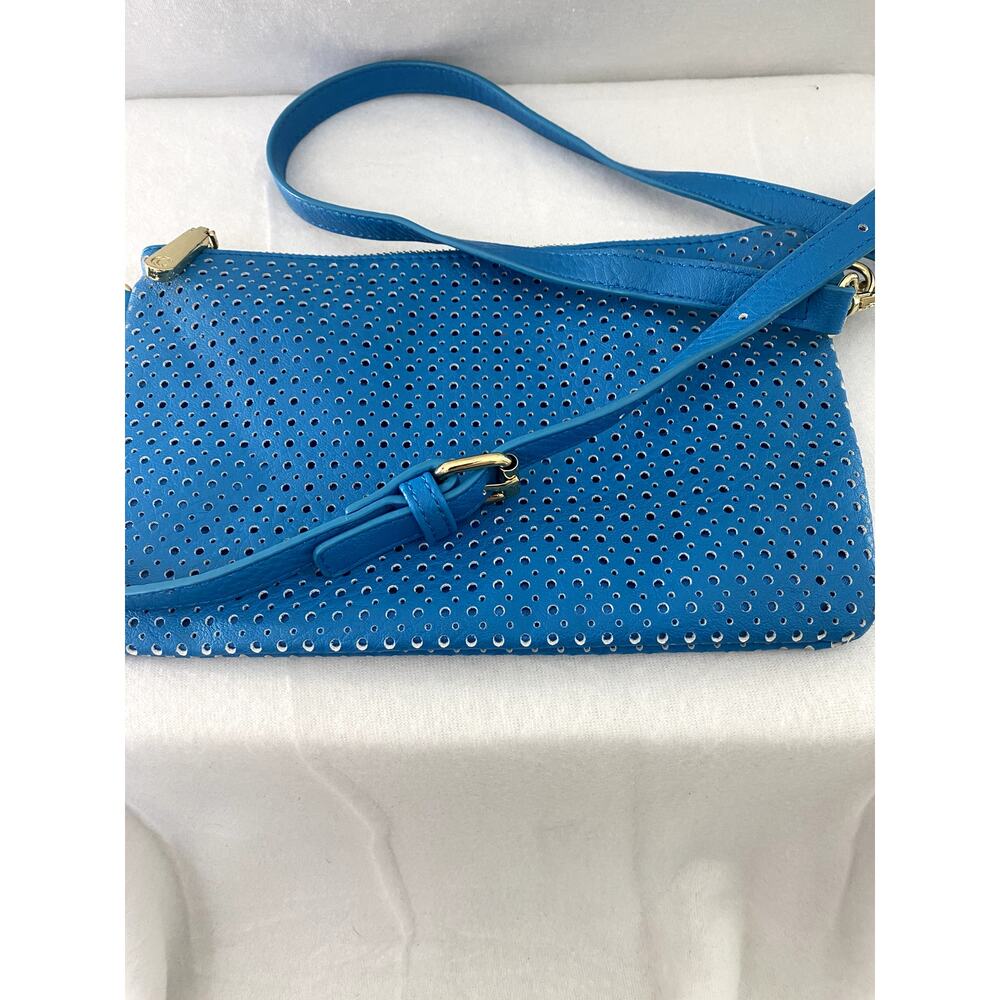 Crossbody bag in Turquoise Blue